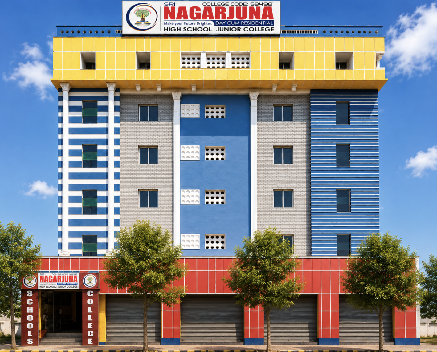 Nagarjuna High School Campus Building